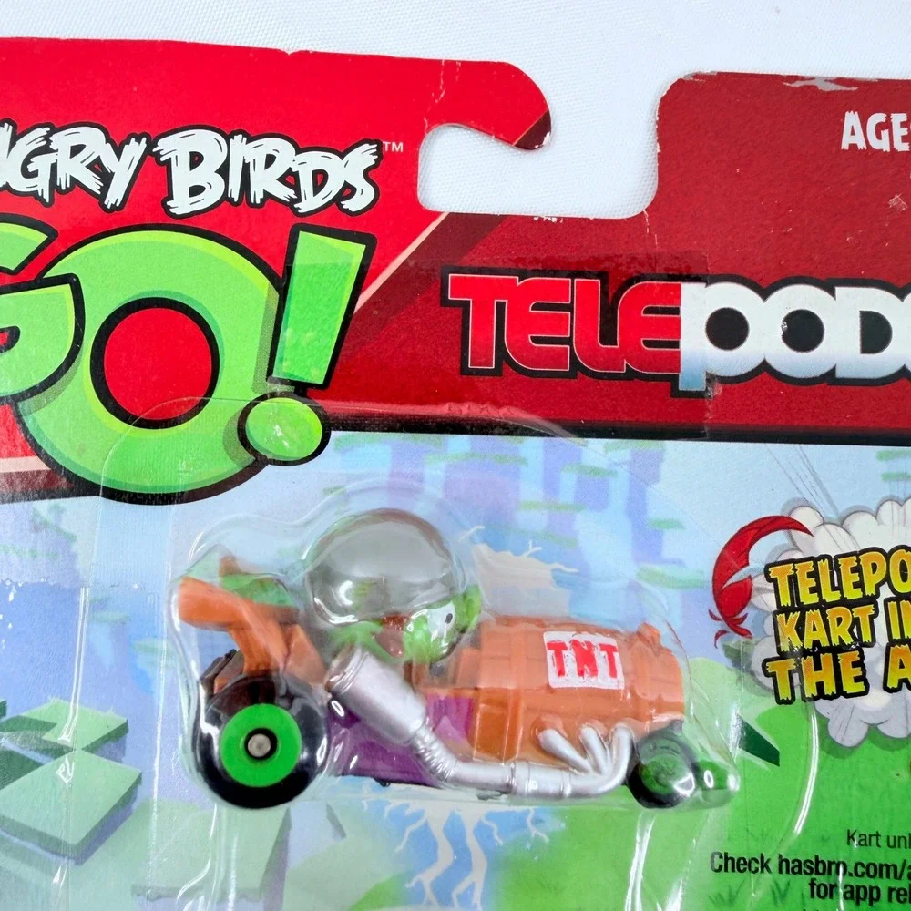 Angry Birds Go Telepods Kart Pig TNT Barrel Hasbro A6028 New 2013